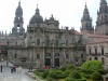 Santiago de Compostela, Praza da Immaculata<br/>mit Nordseite der Kathedrale
