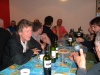 Abendliche Tischrunde in der Herberge von Azofra,<br/>Bart aus Utrecht