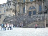 Santiago de Compostela, Doppeltreppe zum Glorienportal