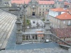 Santiago de Compostela, Auf den Dächern der Kathedrale<br/>Blick auf Kloster San Martin Pinario