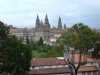 Santiago de Compostela, Alameda Park<br/>Blick auf die Kathedrale